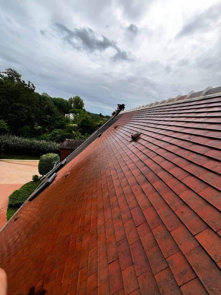 Décapage toiture Éragny