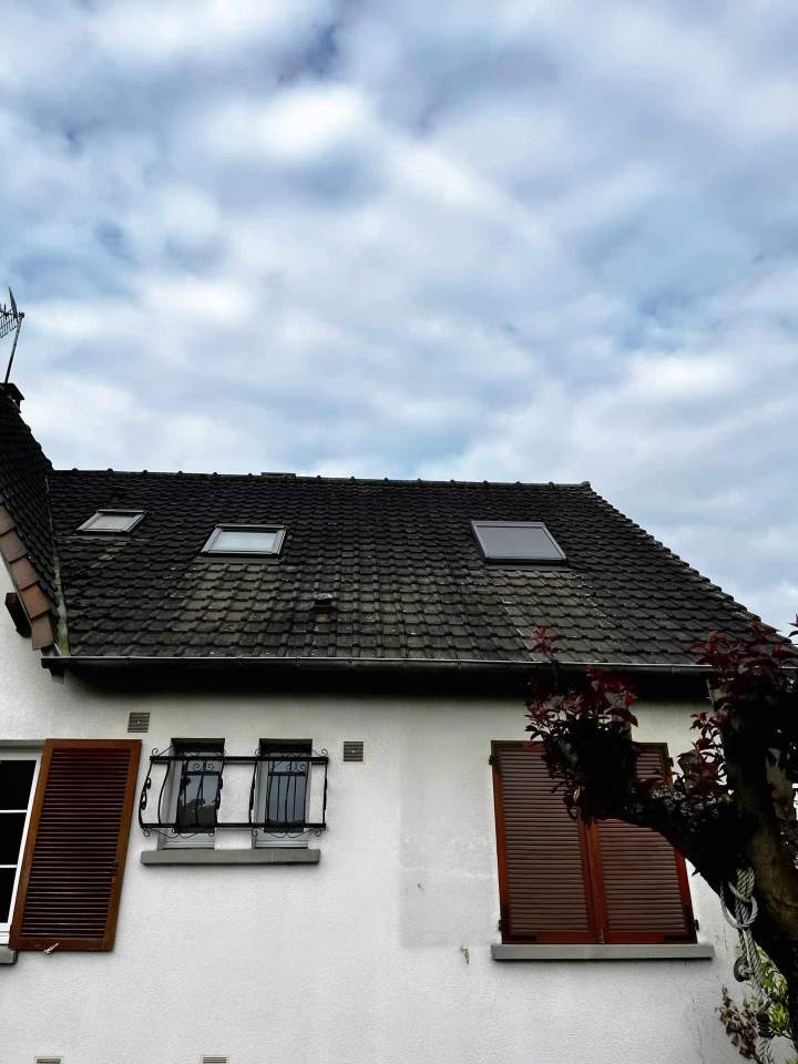 Mise en place de tuiles Éragny